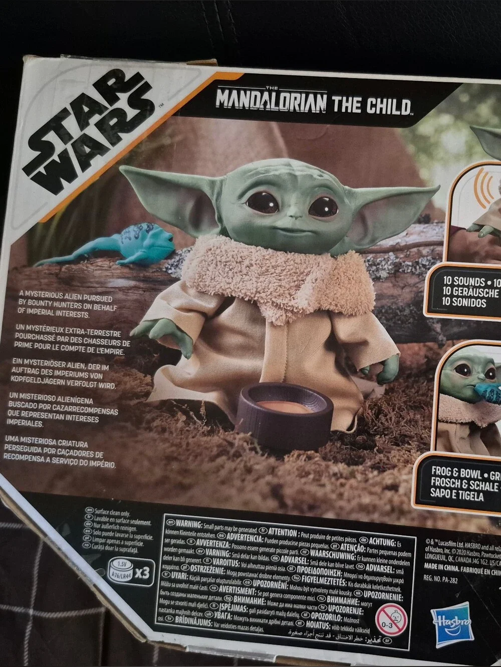 Star Wars The Mandalorian 'The Child' Talking Plush - Green